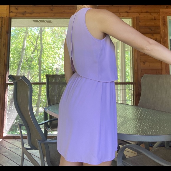 Purple Tulip Back Dress - Picture 3 of 4